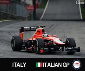 Puzle Max Chilton - Marussia - Monza, 2013