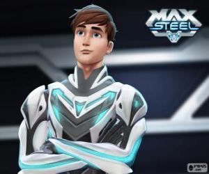 Puzle Max Steel je agent N-Tek