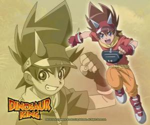 Puzle Max Taylor, hlavní protagonista Dinosaur King