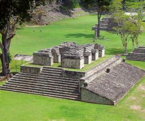 Puzle Mayské ruiny Copán, Honduras
