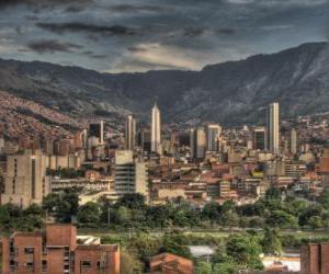 Puzle Medellínu, Kolumbie