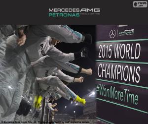 Puzle Mercedes F1 Team mistr 2015