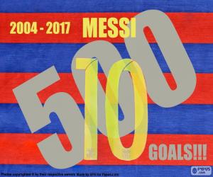 Puzle Messi 500 cíle