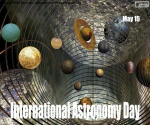 Puzle Mezinárodní den astronomie