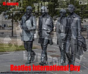 Puzle Mezinárodní den Beatles