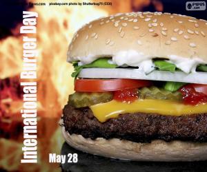 Puzle Mezinárodní den burgerů