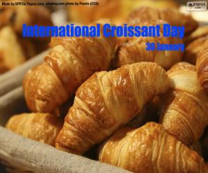 Puzle Mezinárodní den croissantů