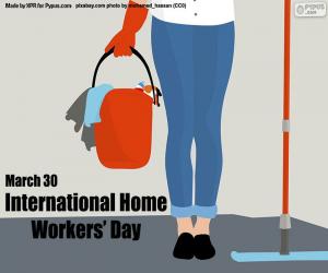 Puzle Mezinárodní den domácích pracovníků