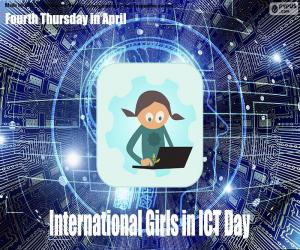 Puzle Mezinárodní den dívek v IKT