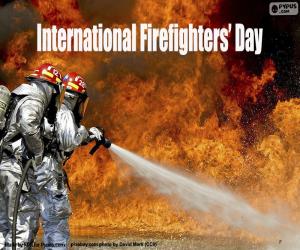 Puzle Mezinárodní den hasičů