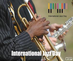 Puzle Mezinárodní den jazzu
