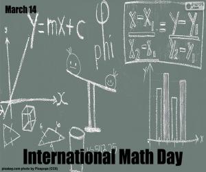 Puzle Mezinárodní den matematiky
