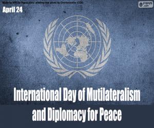 Puzle Mezinárodní den multilateralismu a diplomacie pro mír