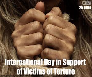 Puzle Mezinárodní den na podporu obětí mučení