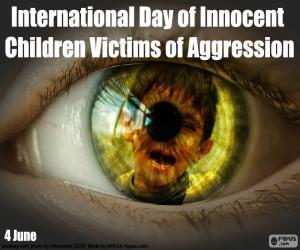 Puzle Mezinárodní den nevinných dětí obětí agrese