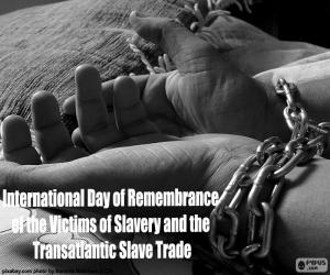 Puzle Mezinárodní den památky obětí otroctví a transatlantického obchodu s otroky