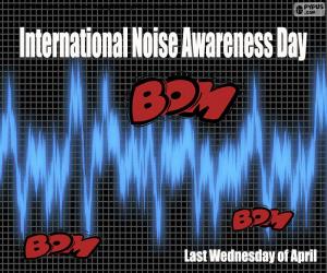 Puzle Mezinárodní den povědomí o hluku
