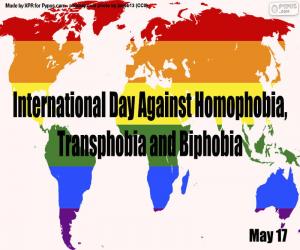 Puzle Mezinárodní den proti homofobii, transfobii a bifobii
