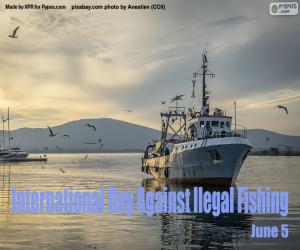 Puzle Mezinárodní den proti nezákonnému rybolovu