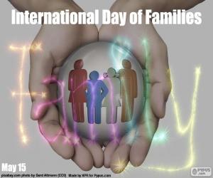 Puzle Mezinárodní den rodiny