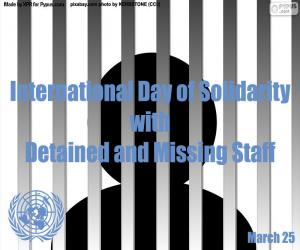 Puzle Mezinárodní den solidarity se zadrženými a nezvěstnými zaměstnanci