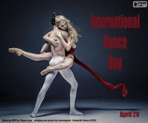 Puzle Mezinárodní den tance