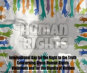 Puzle Mezinárodní den za právo na pravdu