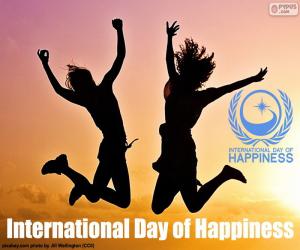 Puzle Mezinárodní den štěstí