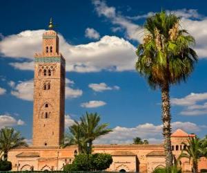 Puzle Mešita Koutoubia, Marrákeš, Maroko