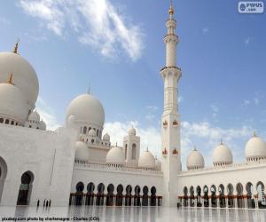 Puzle Mešita šejka Zayeda, Abú Dhabí