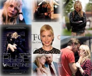 Puzle Michelle Williams nominován na Oscara v roce 2011 jako nejlepší herečka pro Blue Valentine