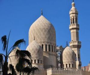 Puzle Minarety, věže mešity