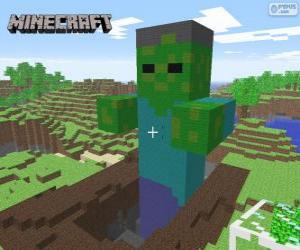 Puzle Minecraft Zombie