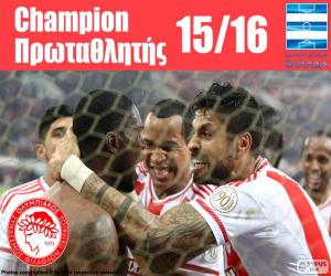 Puzle Mistr Olympiacos FC 2015-2016