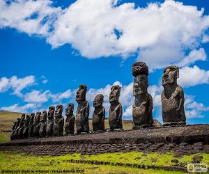 Puzle Moais Rapa Nui