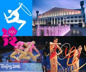 Puzle Moderní gymnastika - London 2012 -