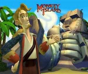 Puzle Monkey Island, dobrodružné videohry. Guybrush Threepwood, hlavní hráč