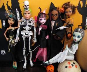 Puzle Monster High Halloween