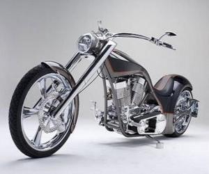 Puzle Motocykl Chopper