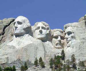 Puzle Mount Rushmore, Spojené státy