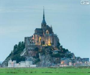 Puzle Mount Saint-Michel, Francie