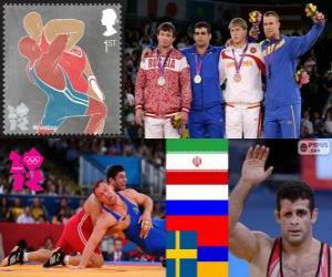 Puzle Mužů na zápas řecko-římský 96 kg Londýn 2012