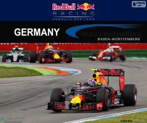 Puzle M.Verstappen GP Německa 2016