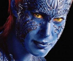 Puzle Mystique je lidský mutant supervillain, která dokáže proměnit se v každém humanoid