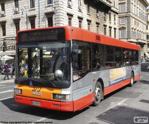 Puzle Městský autobus Řím