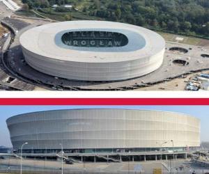 Puzle Městský stadion ve Vratislavi (42.771), Vratislav - Polsko
