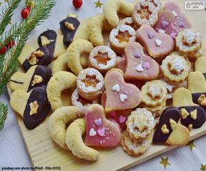 Puzle Nabídka vánočního cukroví