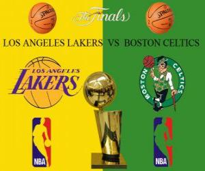 Puzle NBA Finals 2009-10, Los Angeles Lakers vs Boston Celtics