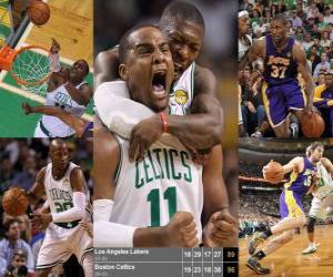 Puzle NBA finále 2009-10, Game 4, Los Angeles Lakers 89 - Boston Celtics 96