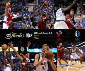 Puzle NBA finále 2011, 3. Hra, Miami Heat 88 - Dallas Mavericks 86